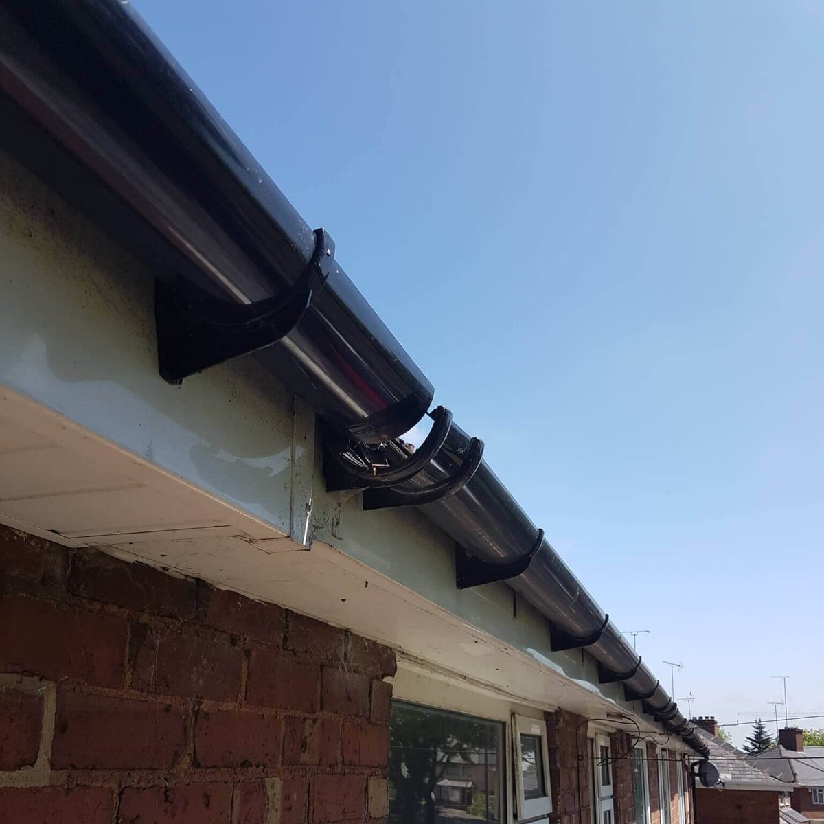 New guttering and roofline installed by J5 Roofing