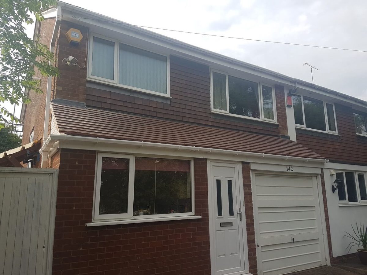 Finished flat roof conversion on a residential property by J5 Roofing